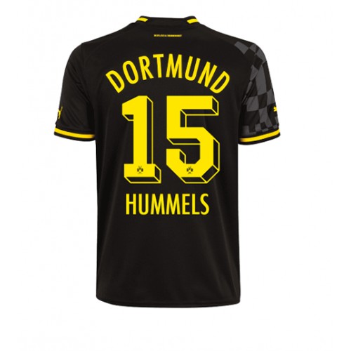Borussia Dortmund Mats Hummels #15 Bortedrakt 2022-23 Kortermet Borussia Dortmund Mats Hummels #15 Bortedrakt 2022-23 Kortermet